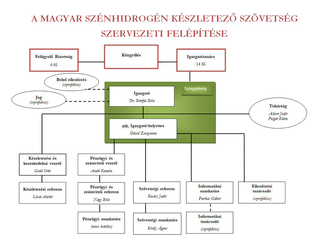 Szervezeti felépítés